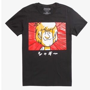 Scooby-Doo Shaggy Japanese T-Shirt HOT TOPIC exclusive